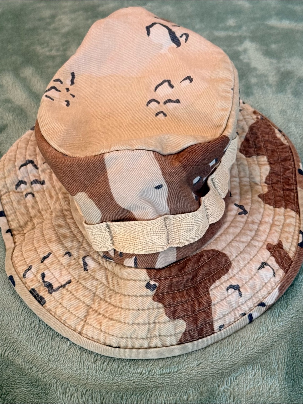 Youth Desert Camo Boonie Bucket Hat Military Style Kids Small